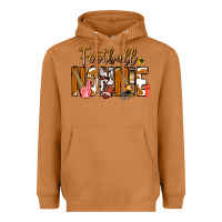Meerkat football NONNiE Heavyweight Hoodie - CowhideDigitalArt
