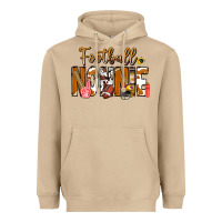 Mushroom football NONNiE Heavyweight Hoodie - CowhideDigitalArt