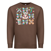 Chestnut easter bow Premium Sweatshirt - CowhideDigitalArt