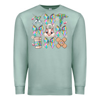 Seafoam easter bow Premium Sweatshirt - CowhideDigitalArt