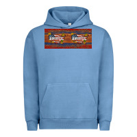 Pigment Pebble Blue usa map 11oz mug Urban Hoodie - Artiststas