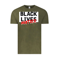 Vintage Olive Black Lives Matter Vintage Tee - Bettercallsaul