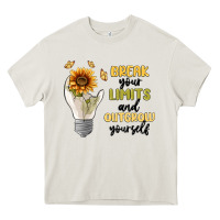 Cream break your limits Heavy Core Tee - MaliasSmallBusiness