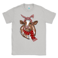 Moon Dust Christmas Heifer With Scarf Classic Tee - RanaPortraitStore