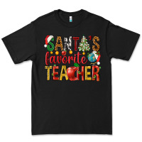 Black santas favorite teacher Premium Tee - NancyCooperArtShop