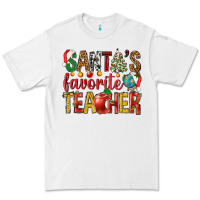 White santas favorite teacher Premium Tee - NancyCooperArtShop