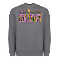 Storm Mardi Gras Mama with Beads Heavyweight Sweatshirt - HowdyJamesFarm