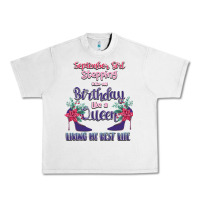 Lunar Rock Womens September Girl Stepping Into My Birthday Urban Heavy Tee - Bettercallsaul