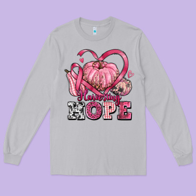 Harvesting Hope Long Sleeve Tee Designed By Texasbilliewilder