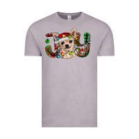 Vintage Zinc Christmas chihuahua joy Vintage Tee - RanaPortraitStore