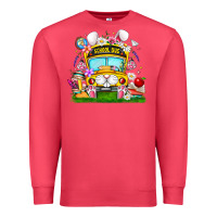 Cardinal Easter School Bus Premium Sweatshirt - CowhideDigitalArt