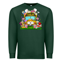 Easter School Bus Premium Sweatshirt | Teevron