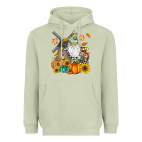 Matcha Happy Fall Heavyweight Hoodie - CowhideDigitalArt