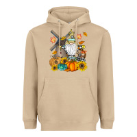 Mushroom Happy Fall Heavyweight Hoodie - CowhideDigitalArt