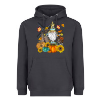 Smoke Happy Fall Heavyweight Hoodie - CowhideDigitalArt