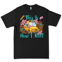 Black this is how i roll Premium Tee - NancyCooperArtShop