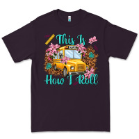 Plum this is how i roll Premium Tee - NancyCooperArtShop