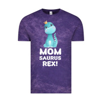 Cloud Purple Mommy Saurus Rex Mom Mom Gift Dino Vintage Tee - Bettercallsaul
