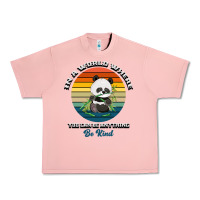 Salmon In a world where you can be anything be kind Urban Heavy Tee - Bettercallsaul