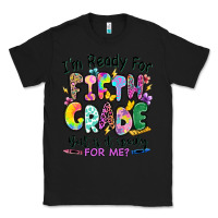 Black I'm ready for fifth grade but is it ready for me Classic Tee - RanaPortraitStore