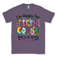 Lavender I'm ready for fifth grade but is it ready for me Classic Tee - RanaPortraitStore