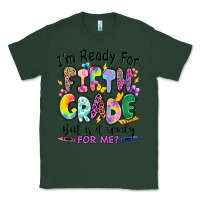 Sports Green I'm ready for fifth grade but is it ready for me Classic Tee - RanaPortraitStore