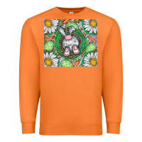 Carrot Easter Bunny Premium Sweatshirt - CowhideDigitalArt