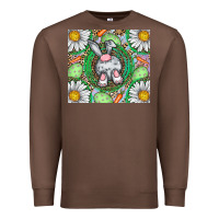 Chestnut Easter Bunny Premium Sweatshirt - CowhideDigitalArt