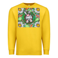 Lemon Easter Bunny Premium Sweatshirt - CowhideDigitalArt