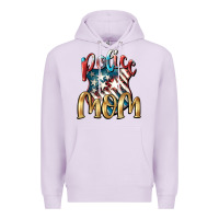Lilac Police mom Mother's Day Premium Hoodie - FaDigitalArtStudio