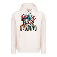 Pale Pink Police mom Mother's Day Premium Hoodie - FaDigitalArtStudio