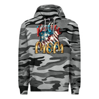 Slate Camo Police mom Mother's Day Premium Hoodie - FaDigitalArtStudio