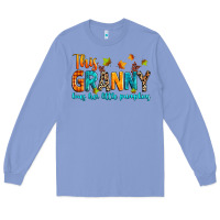 Colony Blue customized this granny loves her little pumpkins Long Sleeve Tee - texasbilliewilder