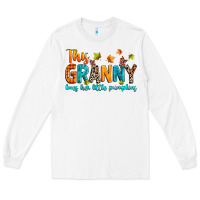 White customized this granny loves her little pumpkins Long Sleeve Tee - texasbilliewilder