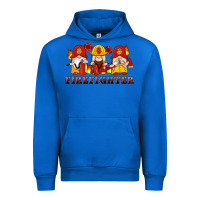 Cobalt firefighter gnomes Urban Hoodie - Artiststas