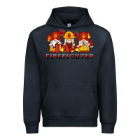 Navy firefighter gnomes Urban Hoodie - Artiststas