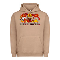 Pigment Burro firefighter gnomes Urban Hoodie - Artiststas