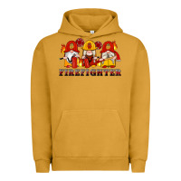 Pigment Peanut Butter firefighter gnomes Urban Hoodie - Artiststas