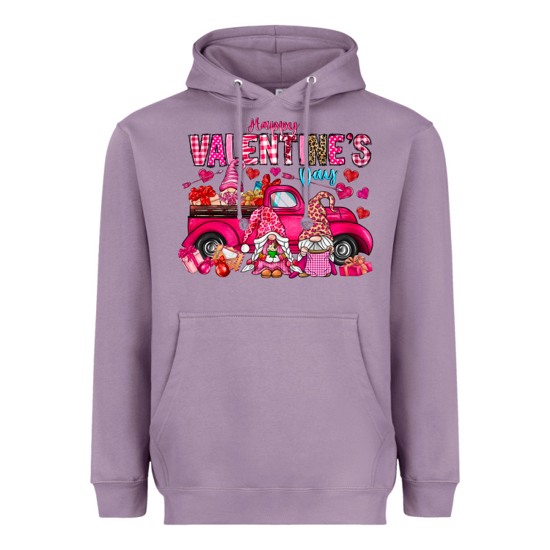 Happy Valentines Day Heavyweight Hoodie by CowhideDigitalArt | Teevron