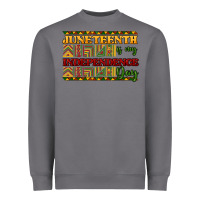 Storm Juneteenth is my Independence day Heavyweight Sweatshirt - HowdyJamesFarm