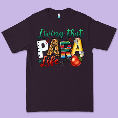 Living That Para Life Premium Tee Designed By Nancycooperartshop