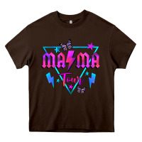 Chocolate Brown mama tour front Heavy Core Tee - JahusDesignShop