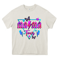Cream mama tour front Heavy Core Tee - JahusDesignShop