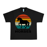 Black Just A Girl Who Loves Horses Urban Heavy Tee - Bettercallsaul