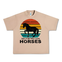 Burro Just A Girl Who Loves Horses Urban Heavy Tee - Bettercallsaul