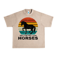 French Oak Just A Girl Who Loves Horses Urban Heavy Tee - Bettercallsaul