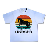 Grape Ice Just A Girl Who Loves Horses Urban Heavy Tee - Bettercallsaul