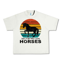 Pistachio Just A Girl Who Loves Horses Urban Heavy Tee - Bettercallsaul