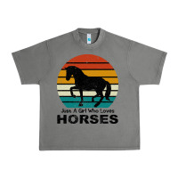 Tornado Just A Girl Who Loves Horses Urban Heavy Tee - Bettercallsaul