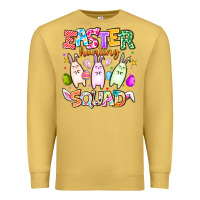Antique Gold Easter Hunting Squad Premium Sweatshirt - CowhideDigitalArt